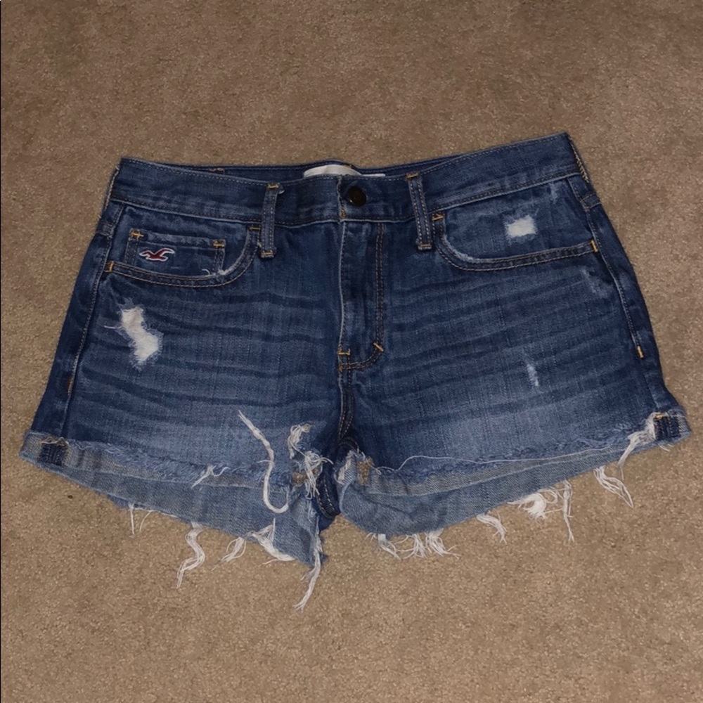 Hollister jean shorts